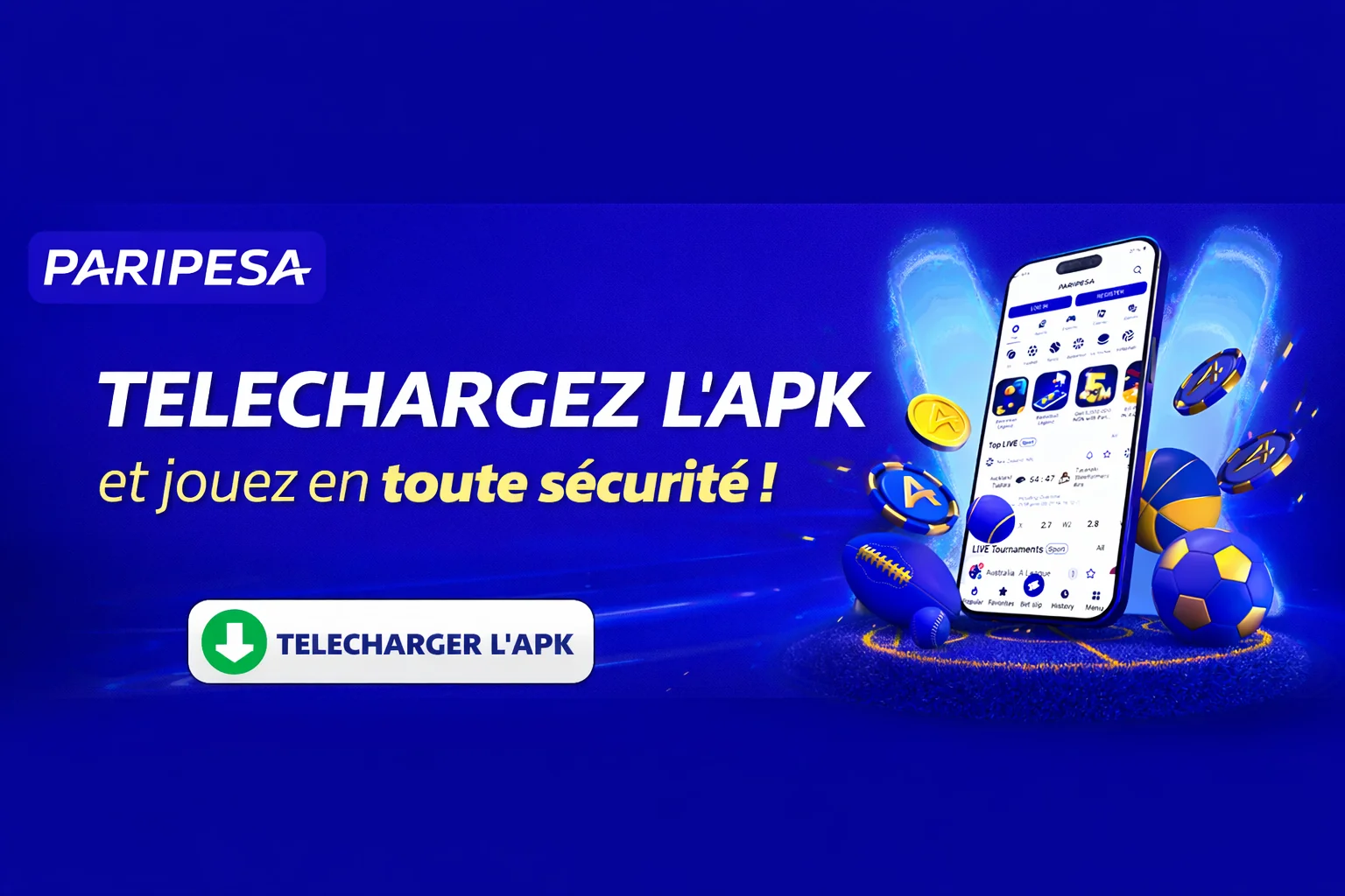 PariPesa APK en RDC